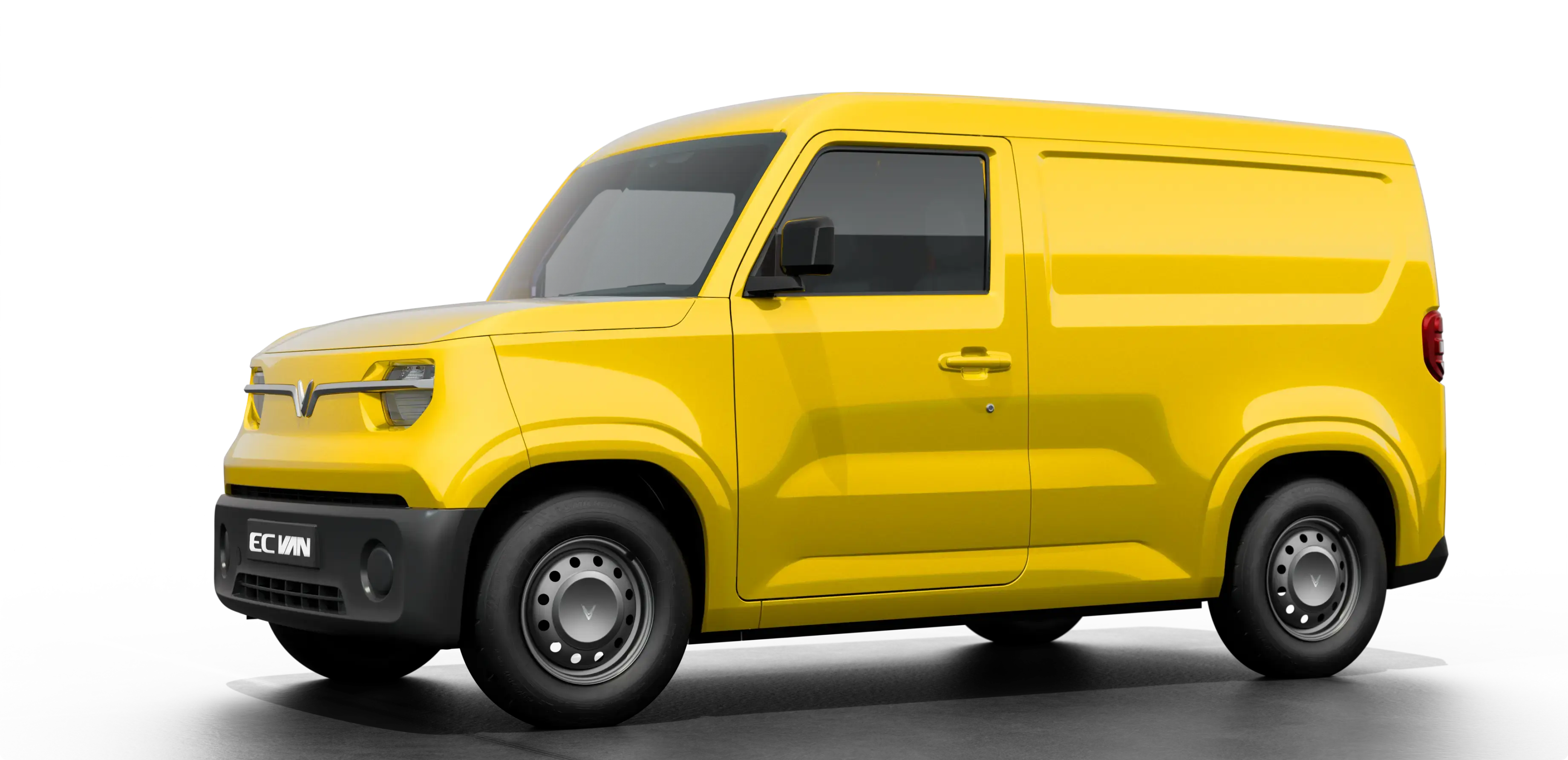 VinFast EC Van màu Summer Yellow (Vàng)