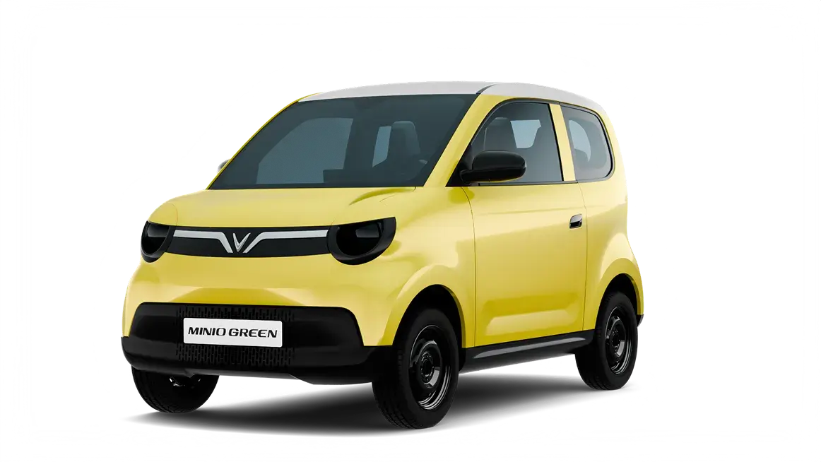 VinFast Minio Green màu Summer Yellow - Infinity Blanc Roof