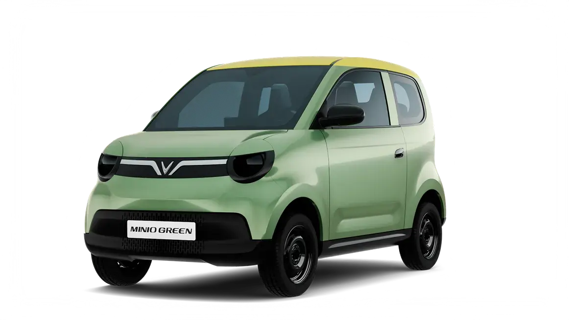VinFast Minio Green màu Tropical Jade - Summer Yellow Roof