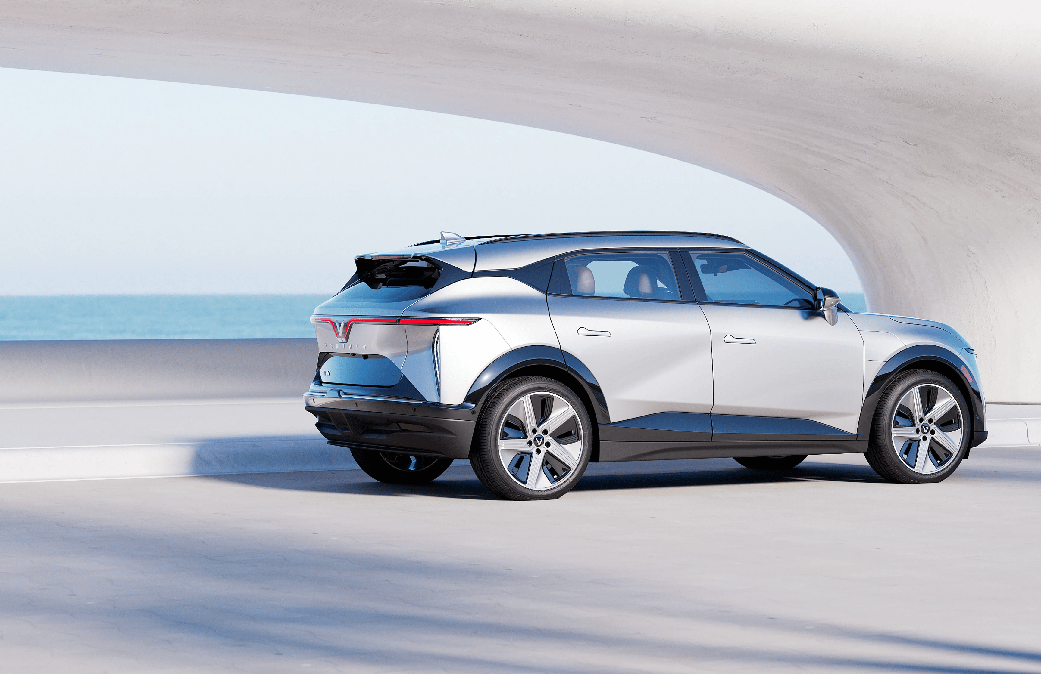 VinFast VF7 - SUV điện coupe cỡ C với thiết kế thể thao và công nghệ tiên tiến