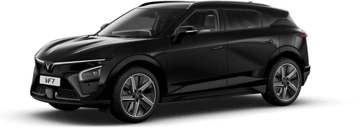 VinFast VF 7 màu Đen Matte Black