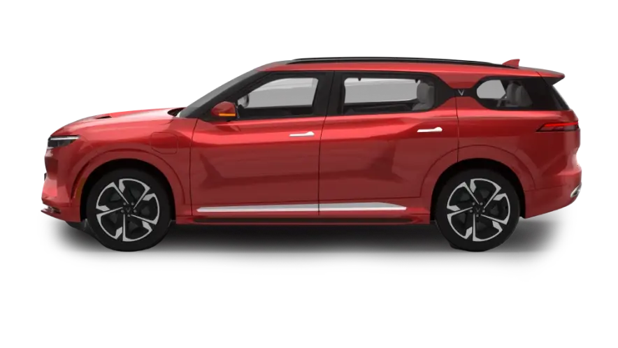 VinFast VF 9 màu Đỏ Crimson Red